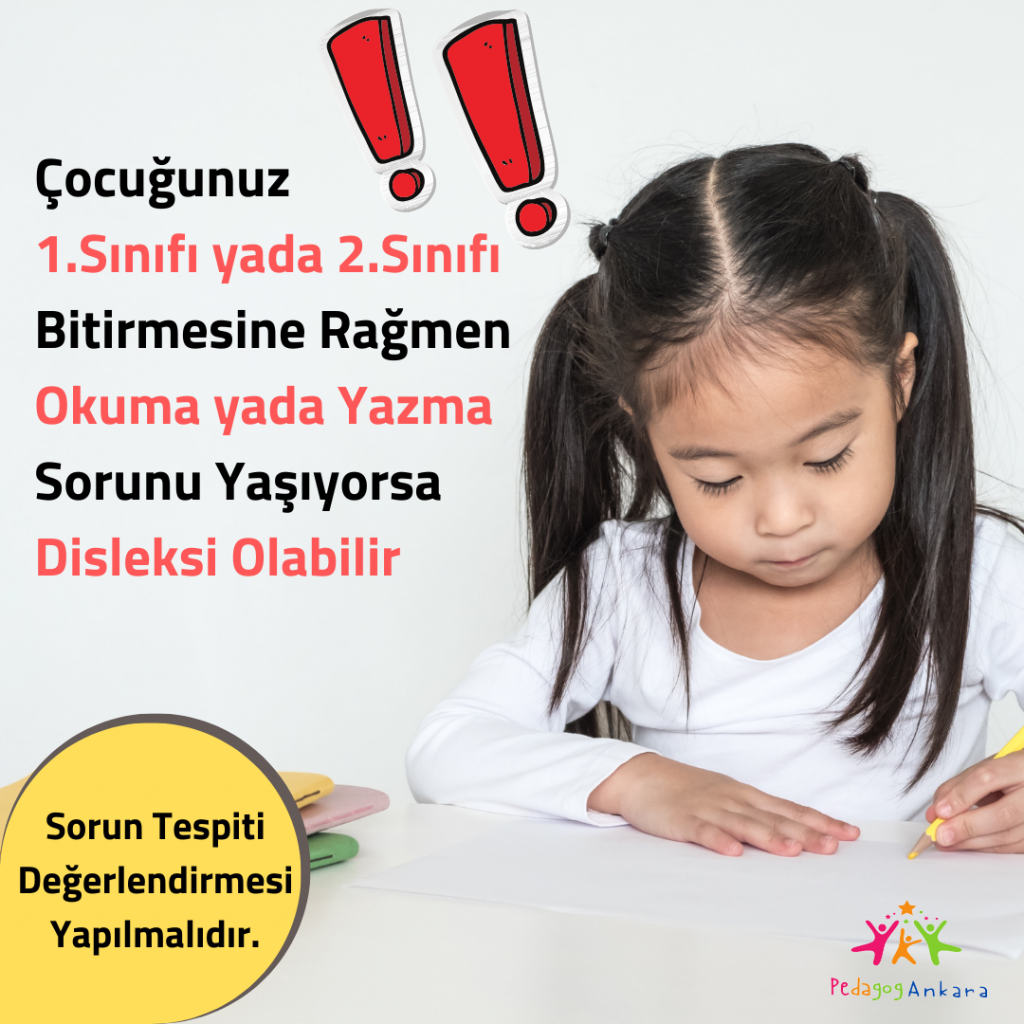 Çocuğunuz okuma ve yazmada zorlanıyor mu?