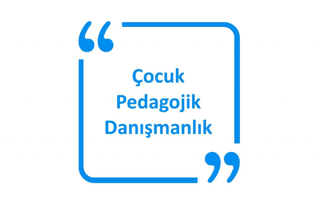 Çocuk Pedagojik Danışmanlık